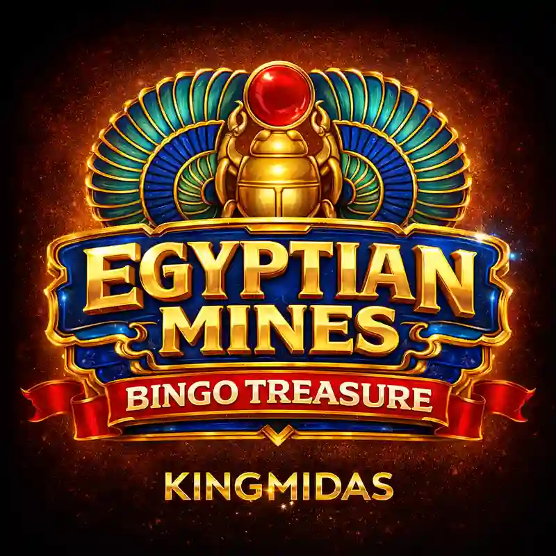 Egyptian Mines casino game interface by pcsobet